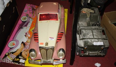 Lot 711 - A Jem Glitter & Gold model Roadster; and...