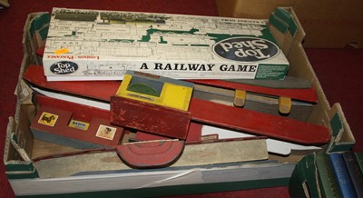 Lot 722 - A Top Shed Railway London to Penzance board...