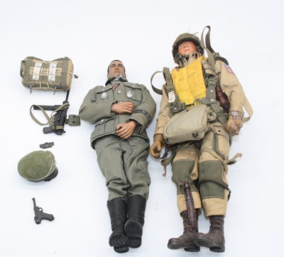 Lot 668 - An Action Man-type figure in US military dress...