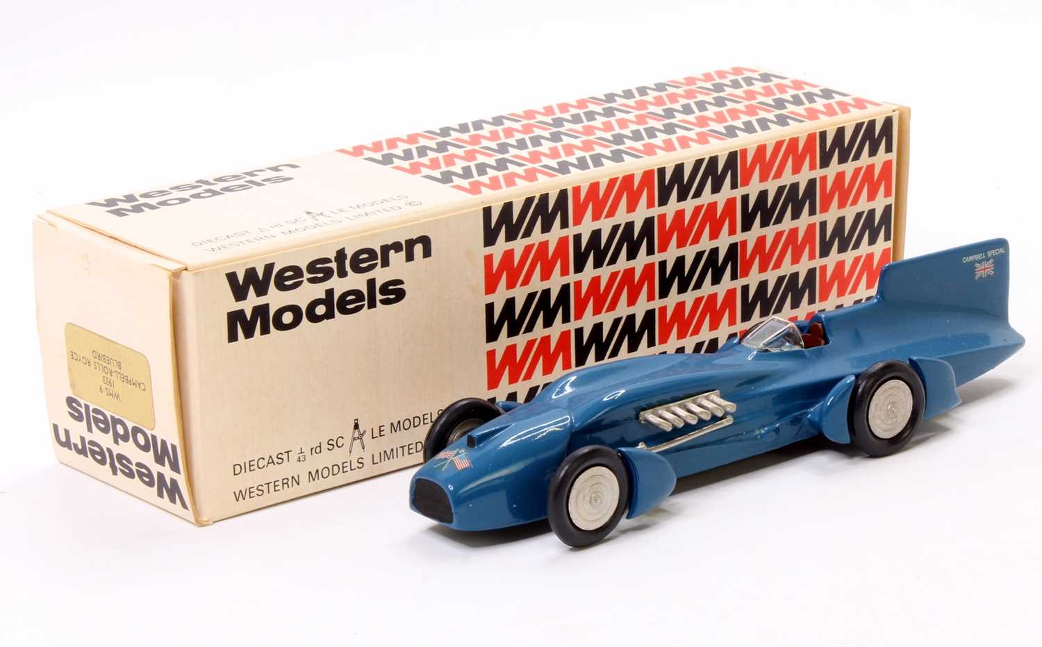 Lot 1625 - Western Models 1/43 scale hand built white...