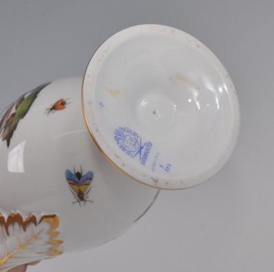 Lot 2108 - An Herend porcelain Rothschild Bird pattern...