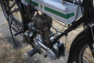 Lot 2270 - A 1915 Triumph 499cc motorcycle Registration...