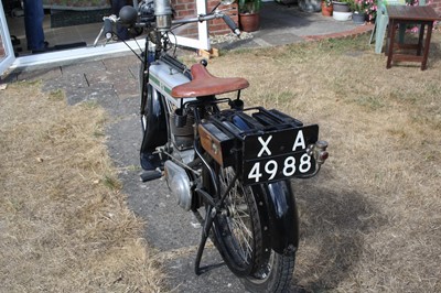 Lot 2270 - A 1915 Triumph 499cc motorcycle Registration...