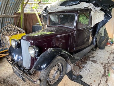 Lot 2265 - A 1936 Austin Ten Four Sherborne saloon 1141cc...