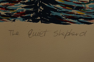 Lot 369 - Neil MacPherson (b.1954) - The quiet shepherd,...