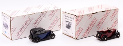 Lot 1720 - Crossway Models 1/43rd scale white metal model...