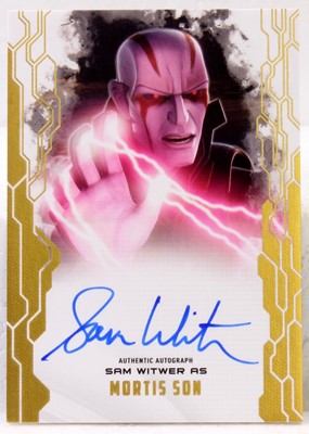 Lot 1837 - Topps Star Wars Masterwork Authentic Autograph...