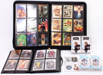 Lot 1827 - Collection of various Topps Star Wars related...