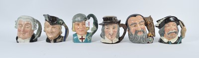 Lot 29 - A collection of six Royal Doulton character...