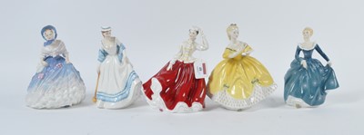 Lot 48 - A collection of five Royal Doulton porcelain...