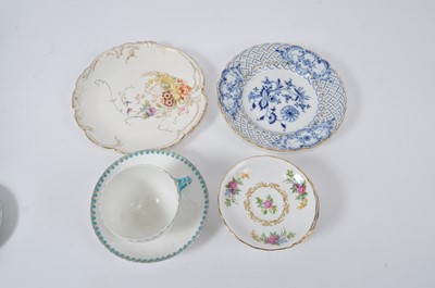Lot 63 - A box of 19th century and later ceramics