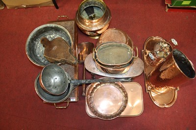 Lot 83 - A collection of Victorian and later copper, to...