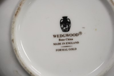 Lot 85 - A Wedgwood Formal Gold pattern porcelain tea,...
