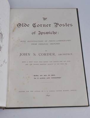 Lot 2039 - Corder, John Shewell: Ye Olde Corner Postes of...