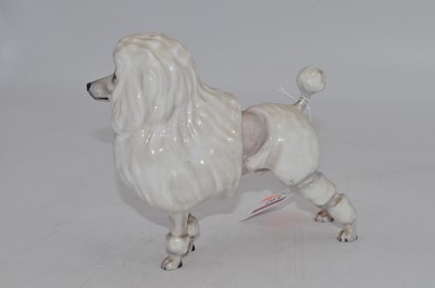Lot 192 - A Royal Doulton model of a poodle, h.14cm