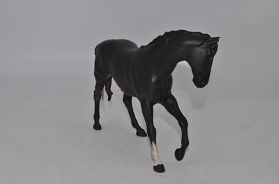 Lot 197 - A Beswick model of a horse 'Black Beauty',...