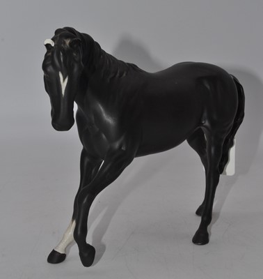 Lot 197 - A Beswick model of a horse 'Black Beauty',...