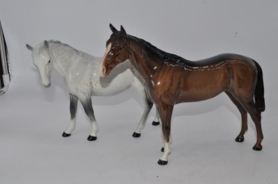 Lot 212 - A Beswick model of a mare (facing left),...