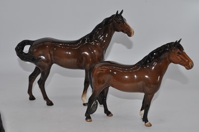 Lot 212 - A Beswick model of a mare (facing left),...