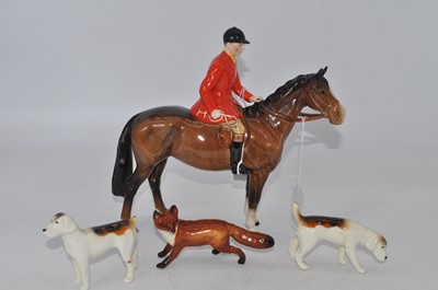 Lot 232 - A Beswick model of a Huntsman on horseback, No....