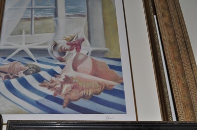 Lot 1021 - Randal Leigh - View from the Villa, lithograph...