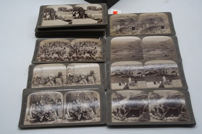 Lot 557 - A Life of Christ through the stereoscope set,...