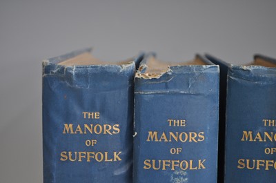 Lot 2040 - Copinger, W.A.: The Manors of Suffolk Notes on...