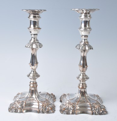Lot 2173 - A pair of early 20th century silver plate on...