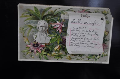 Lot 2294 - A late 19th century Swiss cylinder music box...