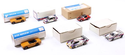 Lot 1765 - Auto Replicas and Meri Kits white metal models,...