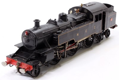 Lot 193 - Brass kit built, 2-rail, WT class 0 gauge...