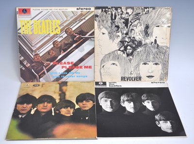 Lot 1148 - The Beatles, a collection of twelve LP's, to...