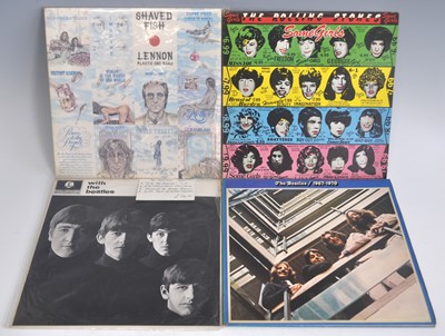 Lot 1137 - A collection of LP's, to include The Beatles -...
