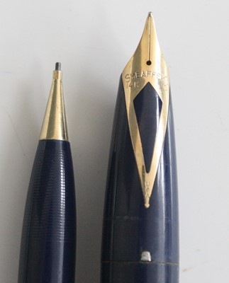 Lot 115 - A Sheaffer PFM V fountain pen and pencil set,...