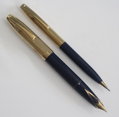 Lot 116 - A Sheaffer PFM V fountain pen and pencil set,...