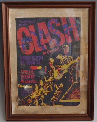 Lot 1237 - The Clash, a Radio Clash Tour promotional...