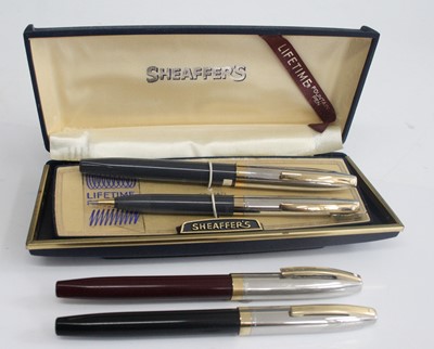 Lot 135 - A cased Sheaffer 1500 Lifetime fountain pen...