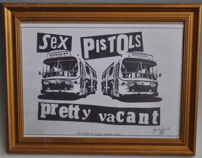 Lot 1227 - After Jamie Reid, (b.1947), Sex Pistols Pretty...