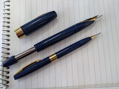 Lot 150 - A cased Sheaffer PFM III fountain pen and...