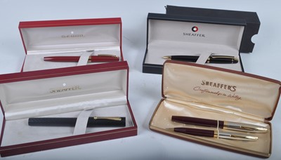 Lot 156 - A cased Sheaffer Imperial IV fountain pen and...