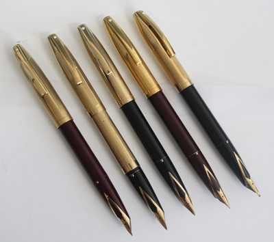 Lot 161 - A Sheaffer Imperial Triumph fountain pen, gold...