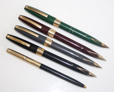 Lot 179 - A group of four Sheaffer Imperial IV fountain...
