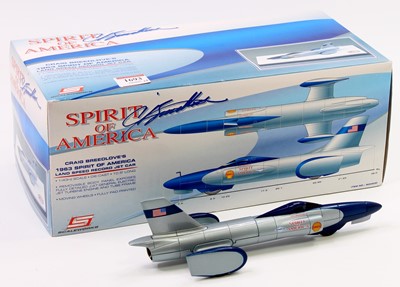Lot 1693 - A Scaleworks World Speed Record Car, limited...
