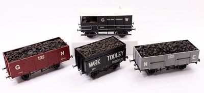 Lot 247 - 4 various Kit Built Gauge 1 Wagons, to include...