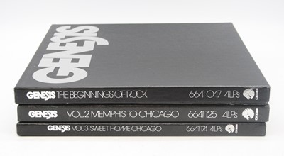 Lot 1051 - Genesis, three boxed sets on the Chess label,...