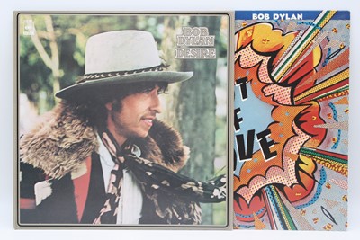 Lot 1076 - Bob Dylan/The Band, a collection of LP's to...
