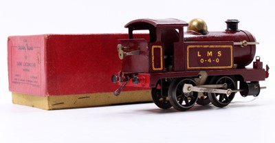 Lot 217 - 1925-6 Hornby 0-4-0 No.1 tank loco, red,...