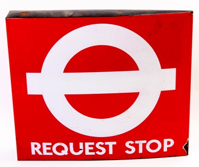 Lot 94 - An original Burnham-London request stop double...