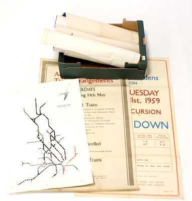 Lot 81 - A collection of various railway and transport...