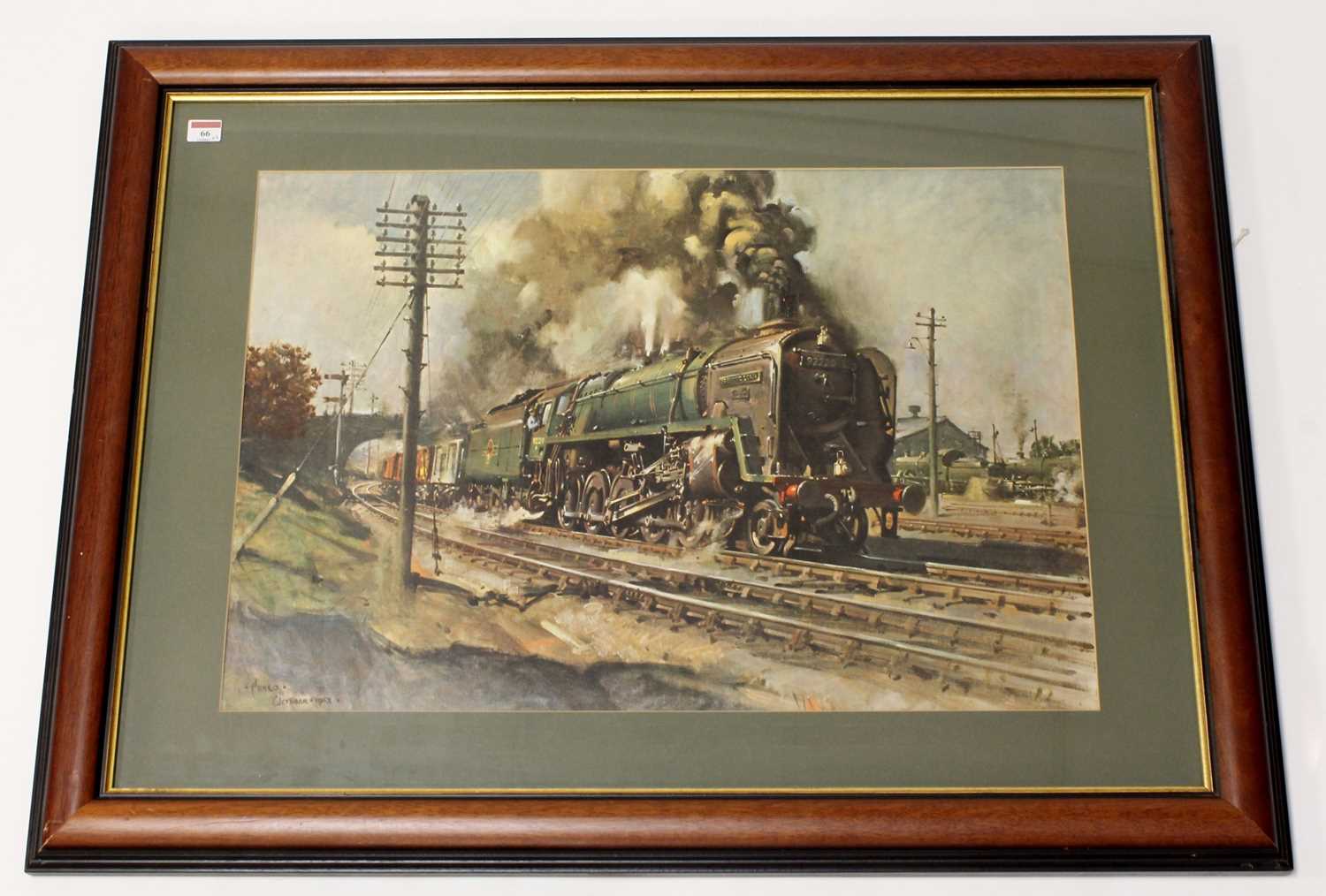 Lot 66 - Three framed and glazed Terence Cuneo signed...